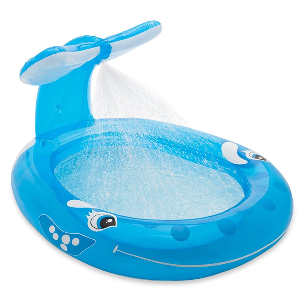 Intex 82-Inch x 62-Inch x 39 Whale Spray Pool